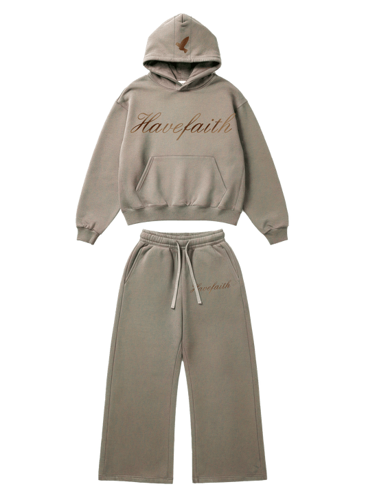“HAVE FAITH” — MEN’S JOGGERS & HOODIES SET