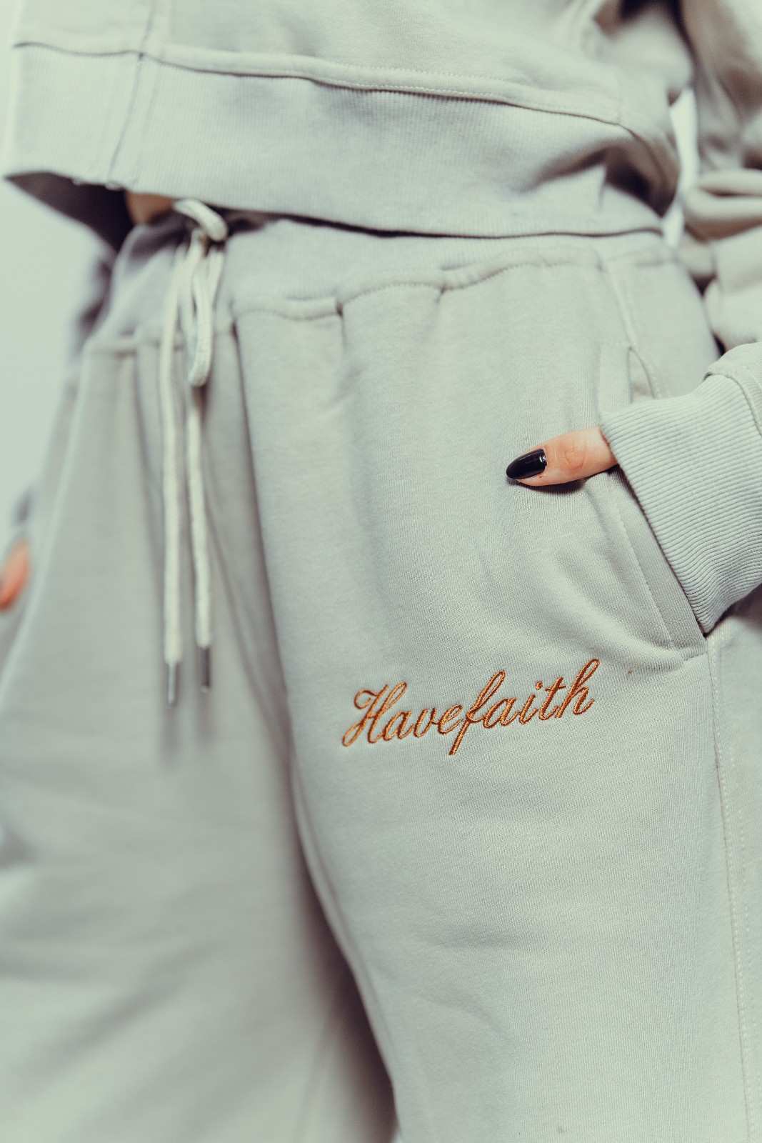 “HAVE FAITH” — WOMEN’S JOGGERS