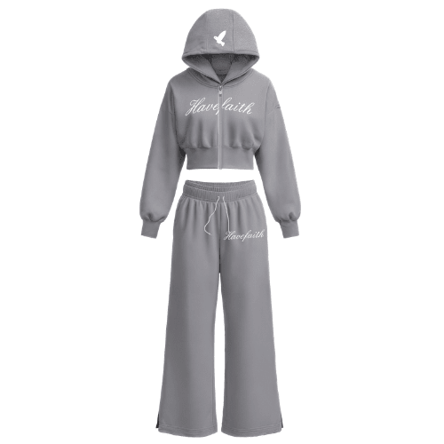 “HAVE FAITH” — WOMEN’S JOGGERS & HOODIE SET