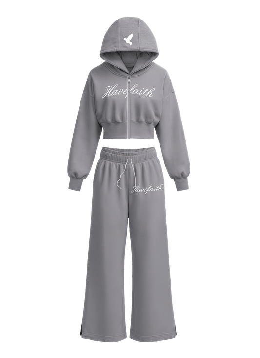 “HAVE FAITH” — WOMEN’S JOGGERS & HOODIE SET